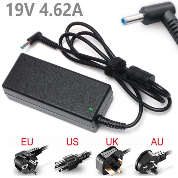 CHARGEUR HP BOUT BLEU 90W SUPER ORIGINAL